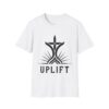 Uplift Graphic T-Shirt — Inspirational Dark Logo Tee