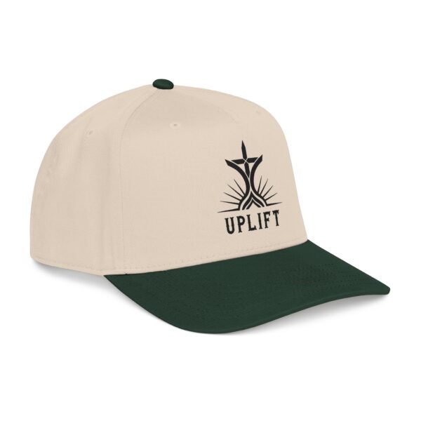 Uplift Dark Logo Baseball Cap — Mid-Profile Hat