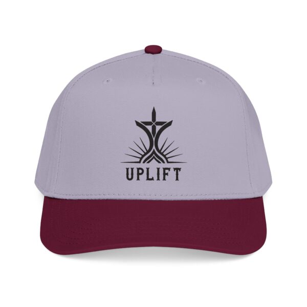 Uplift Dark Logo Baseball Cap — Mid-Profile Hat