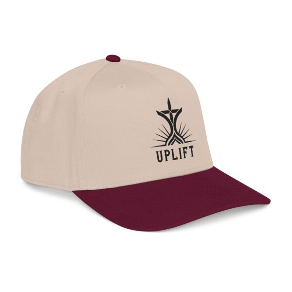 Uplift Dark Logo Baseball Cap — Mid-Profile Hat