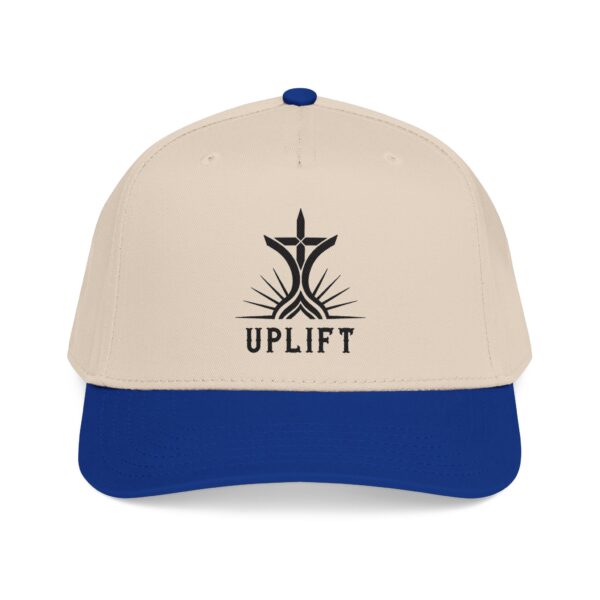 Uplift Dark Logo Baseball Cap — Mid-Profile Hat