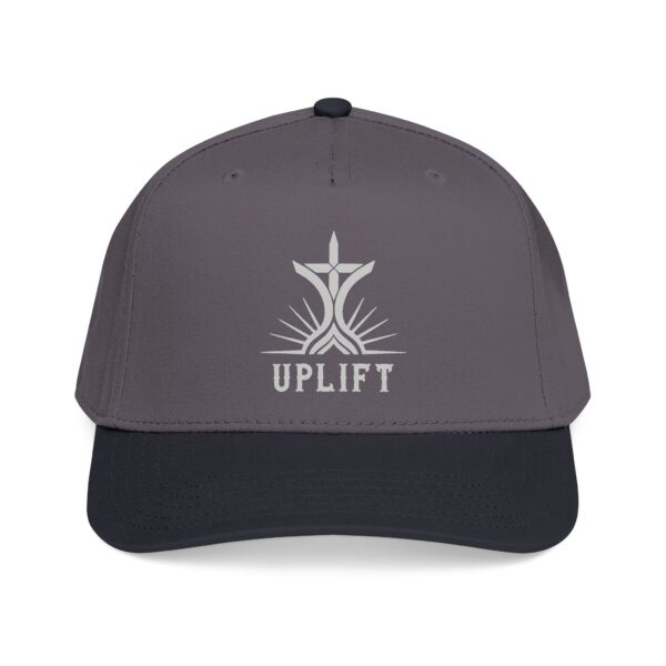Uplift Light Logo Baseball Cap — Mid-Profile Hat