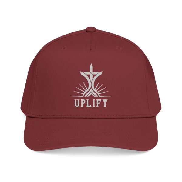 Uplift Light Logo Baseball Cap — Mid-Profile Hat