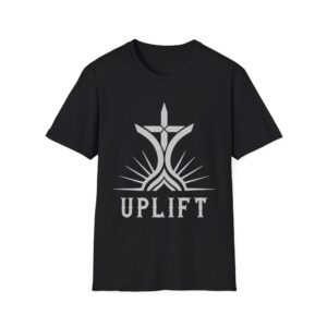Uplift Graphic T-Shirt — Inspirational Light Logo Tee