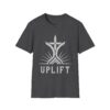 Uplift Graphic T-Shirt — Inspirational Light Logo Tee