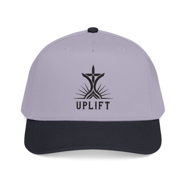 Uplift Dark Logo Baseball Cap — Mid-Profile Hat