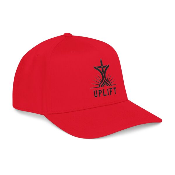 Uplift Dark Logo Baseball Cap — Mid-Profile Hat
