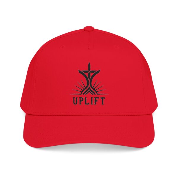 Uplift Dark Logo Baseball Cap — Mid-Profile Hat