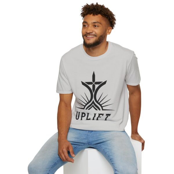 18216970783081712583_2048.jpeg Uplift Graphic T-Shirt — Inspirational Dark Logo Tee