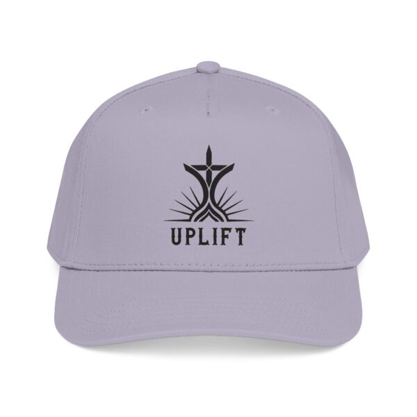 Uplift Dark Logo Baseball Cap — Mid-Profile Hat