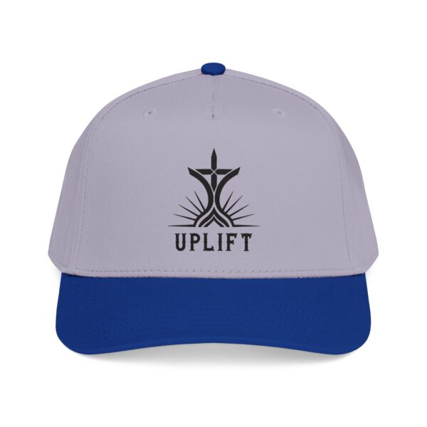 Uplift Dark Logo Baseball Cap — Mid-Profile Hat