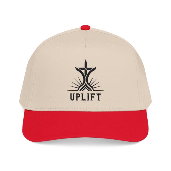 Uplift Dark Logo Baseball Cap — Mid-Profile Hat
