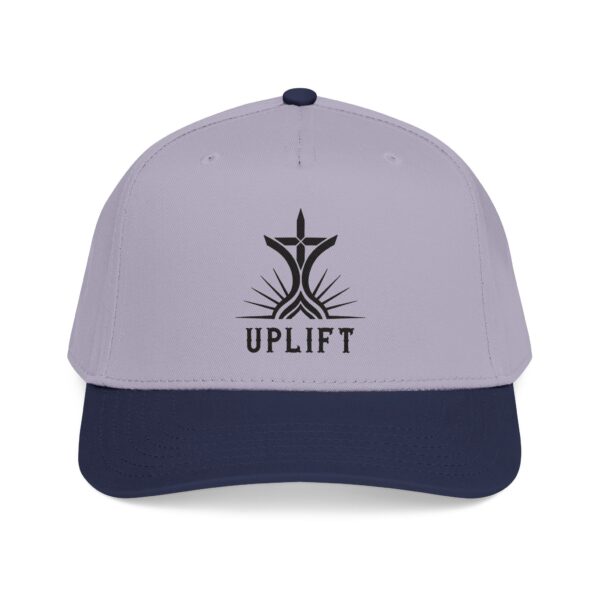 Uplift Dark Logo Baseball Cap — Mid-Profile Hat