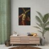 4571523484847254448_2048.jpeg Dramatic Baroque-style painting of Jesus Christ carrying the cross, Poster — Religious Christian Wall Art