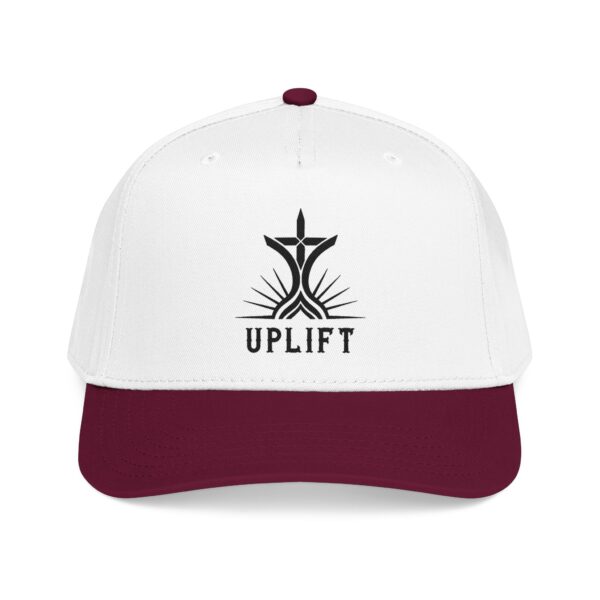 Uplift Dark Logo Baseball Cap — Mid-Profile Hat
