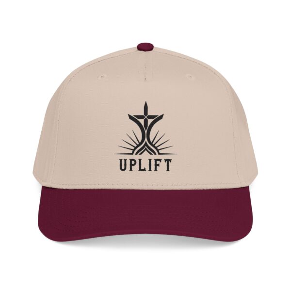 Uplift Dark Logo Baseball Cap — Mid-Profile Hat