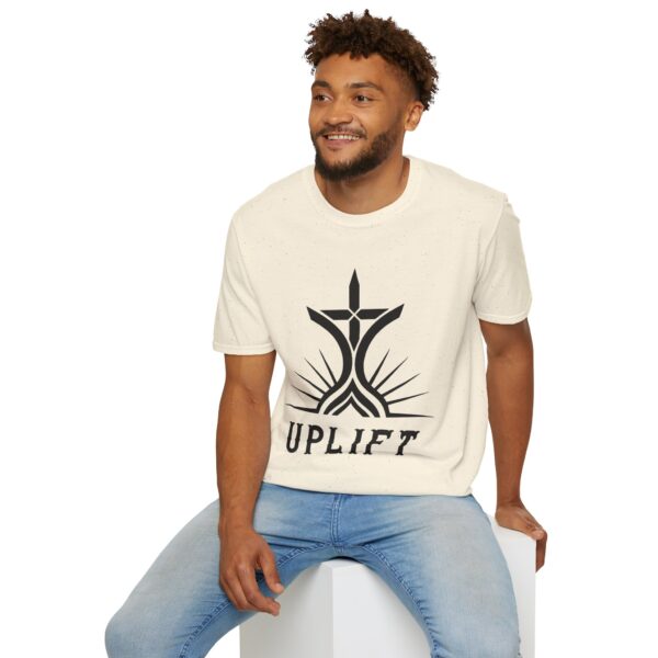 613015575412114316_2048.jpeg Uplift Graphic T-Shirt — Inspirational Dark Logo Tee