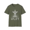 Uplift Graphic T-Shirt — Inspirational Light Logo Tee
