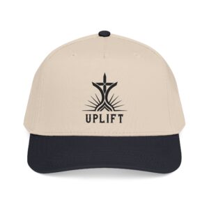 8803867617560020128_2048-1.jpeg Uplift Dark Logo Baseball Cap — Mid-Profile Hat