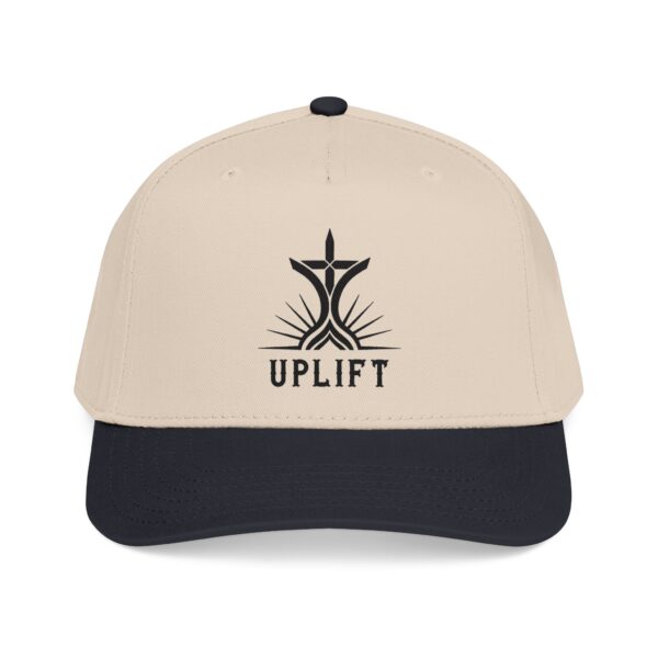 Uplift Dark Logo Baseball Cap — Mid-Profile Hat