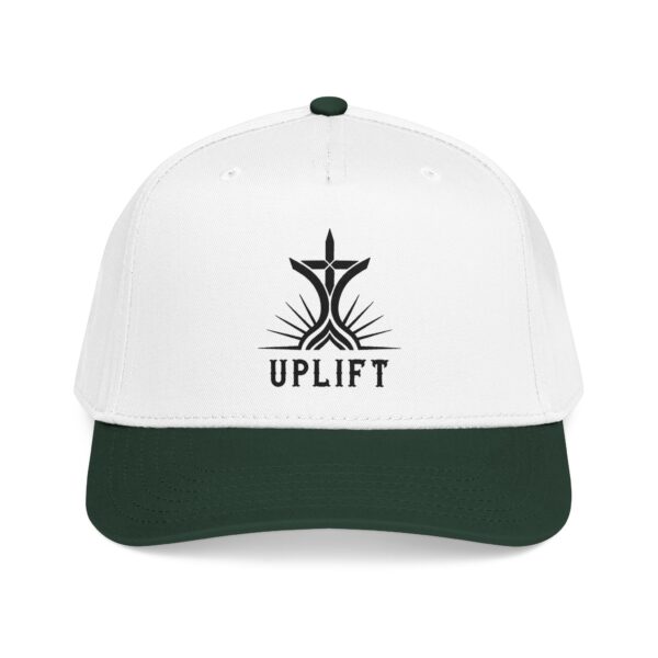 Uplift Dark Logo Baseball Cap — Mid-Profile Hat