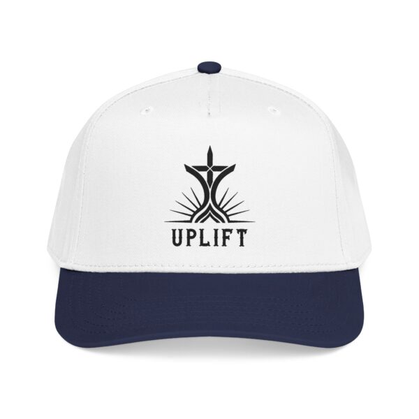 Uplift Dark Logo Baseball Cap — Mid-Profile Hat