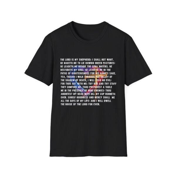 The Lord is my shephard, God Is Love, Graphic White Text T-Shirt, Inspirational Tee