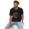 Follow Jesus, Graphic T-Shirt, Inspirational Light Text Tee