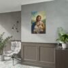 Jesus Holding a Lamb Oil Painting Poster, Known, Loved, Protected