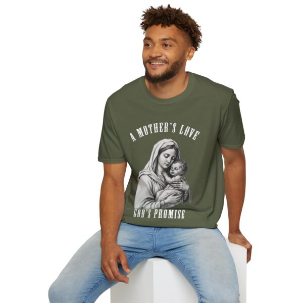 A humble Mother, a divine Child Graphic T-Shirt — Inspirational Tee