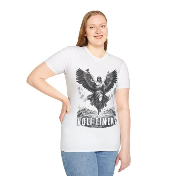 Noli Timere (Fear Not) Graphic T-Shirt — Inspirational White Tee