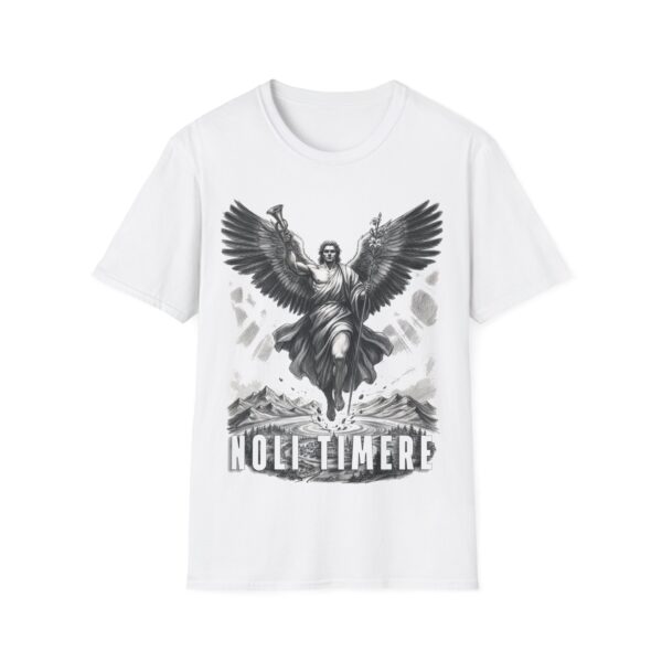 Noli Timere (Fear Not) Graphic T-Shirt — Inspirational White Tee