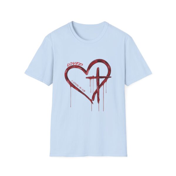 14816254757293434997_2048.jpeg 1 John 4:8, God Is Love, Graphic T-Shirt, Christian Inspirational Tee