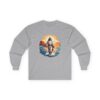 14907386621198337710_2048.jpeg Jesus The King Graphic Long Sleeve Tee — Modern Colorful Design
