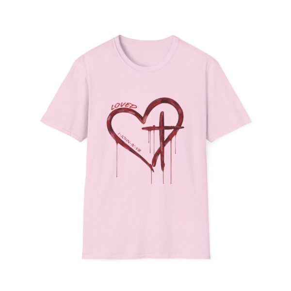 1590702119683194057_2048.jpeg 1 John 4:8, God Is Love, Graphic T-Shirt, Christian Inspirational Tee