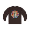 Jesus Light of the World Graphic Long Sleeve Tee — Modern Colorful Design