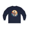 1711253842506036628_2048.jpeg Jesus The King Graphic Long Sleeve Tee — Modern Colorful Design