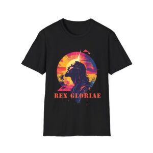 17680285146470989374_2048.jpeg Rex Gloriae Graphic T-Shirt — Christian Inspirational Tee