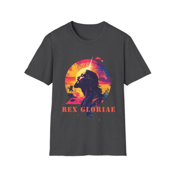 2402677714891163195_2048.jpeg Rex Gloriae Graphic T-Shirt — Christian Inspirational Tee
