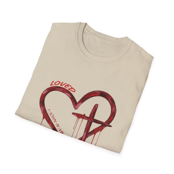 2406863383286690244_2048.jpeg 1 John 4:8, God Is Love, Graphic T-Shirt, Christian Inspirational Tee