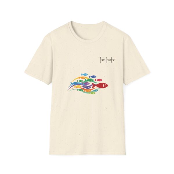 2442948200707482692_2048.jpeg Jesus is True Leader, Graphic T-Shirt, Inspirational Dark Text Tee