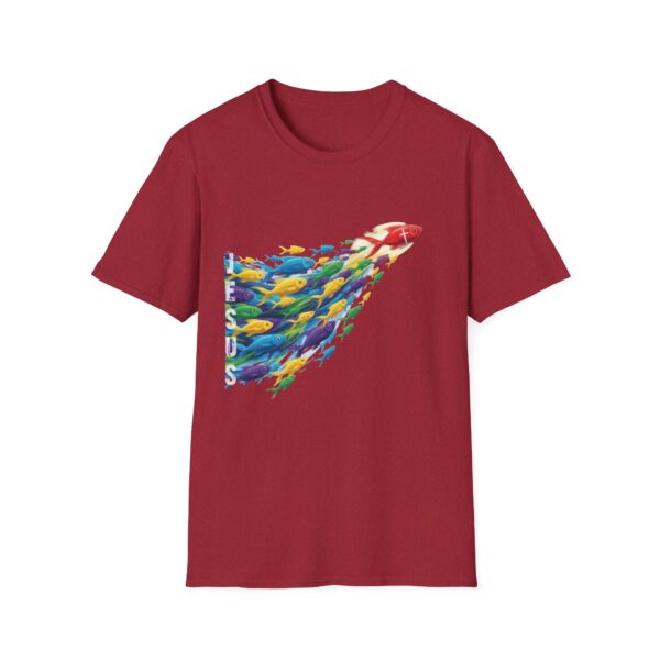 Follow Jesus Graphic T-Shirt, Inspirational Christian Tee