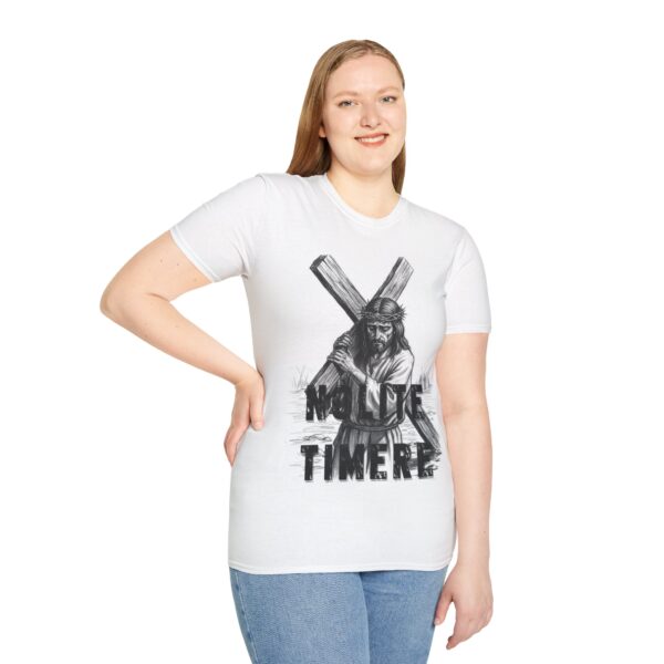 3199583021492023849_2048.jpeg Nolite Timere Graphic T-Shirt — Inspirational White Tee