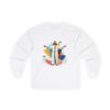 3472378559579268194_2048.jpeg Amor Christi Graphic Long Sleeve Tee — Modern Colorful Design
