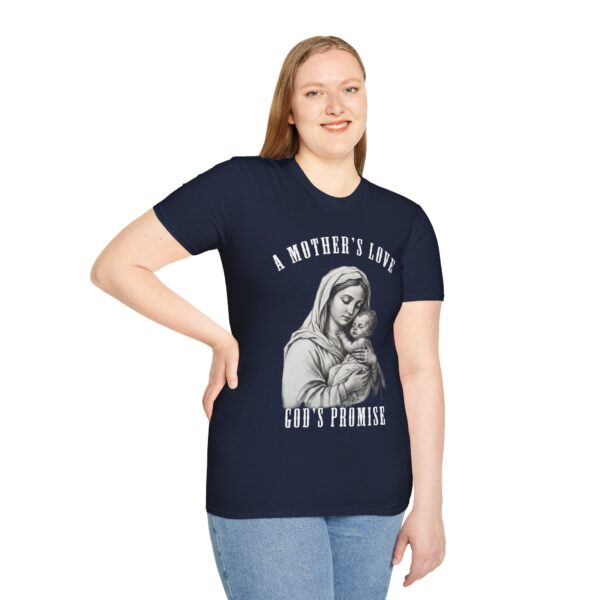 A humble Mother, a divine Child Graphic T-Shirt — Inspirational Tee