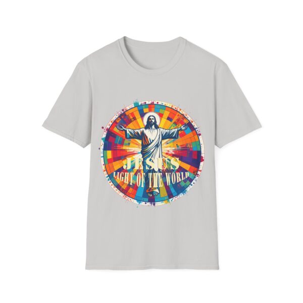 Jesus Light of the World Graphic T-Shirt — Christian Inspirational Tee