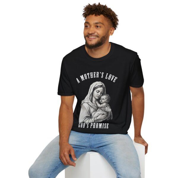 A humble Mother, a divine Child Graphic T-Shirt — Inspirational Tee