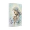 Jesus Christ Praying Watercolor Art, In stillness, He prays