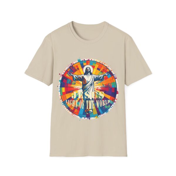 Jesus Light of the World Graphic T-Shirt — Christian Inspirational Tee