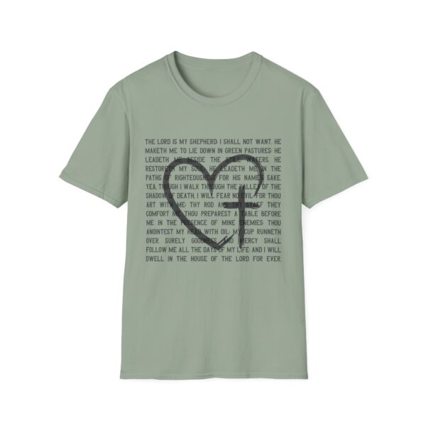 The Restored Soul, Typography Tee, Inspirational Dark Text Tee